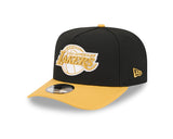 New Era 9Fifty A-Frame NBA Black Mustard Los Angeles Lakers