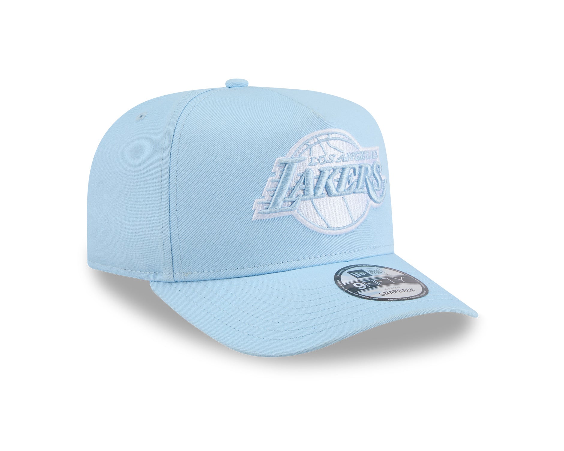 New Era 9Fifty A-Frame NBA Glacial Blue Los Angeles Lakers