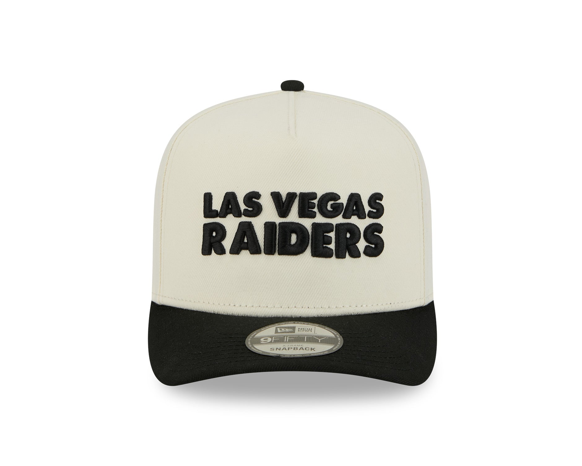 New Era 9Fifty A-Frame NFL 2Tone Team Script Las Vegas Raiders