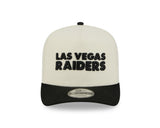New Era 9Fifty A-Frame NFL 2Tone Team Script Las Vegas Raiders