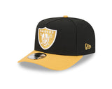 New Era 9Fifty A-Frame NFL Black Mustard Las Vegas Raiders