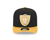New Era 9Fifty A-Frame NFL Black Mustard Las Vegas Raiders