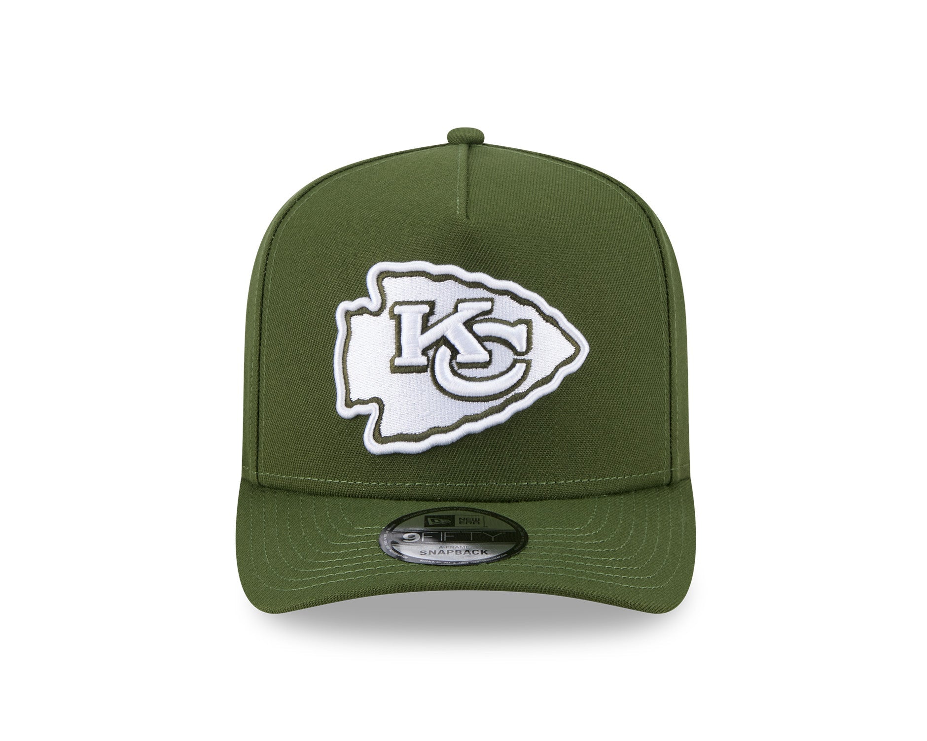 New Era 9Fifty A-Frame NFL Kansas City Chiefs Rifle Green