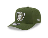 New Era 9Fifty A-Frame NFL Las Vegas Raiders Rifle Green