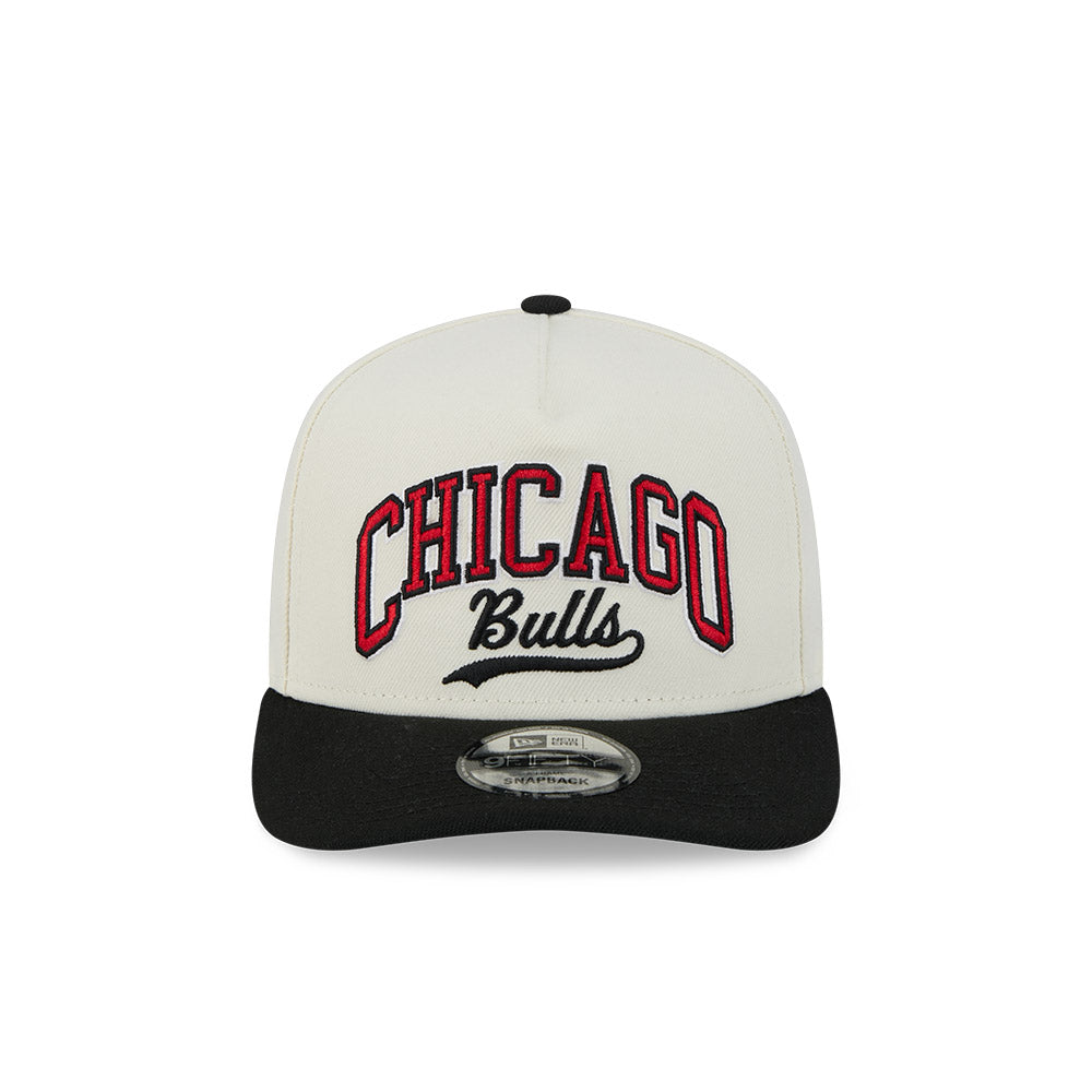 New Era 9Fifty A-Frame PC NBA Chrome 2Tone Script Chicago Bulls