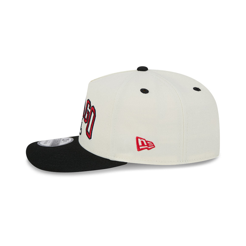 New Era 9Fifty A-Frame PC NBA Chrome 2Tone Script Chicago Bulls