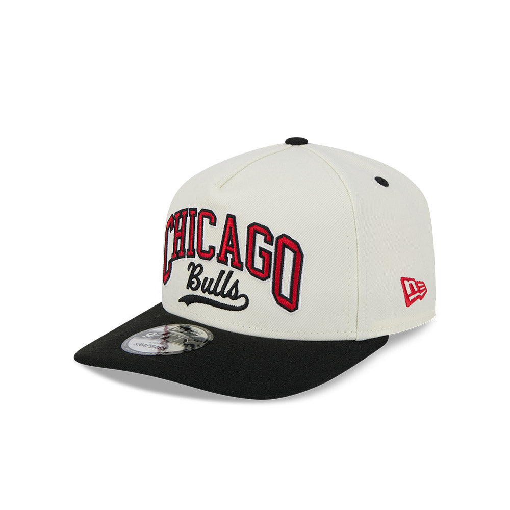 New Era 9Fifty A-Frame PC NBA Chrome 2Tone Script Chicago Bulls