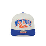 New Era 9Fifty A-Frame PC NBA Chrome 2Tone Script New York Knicks