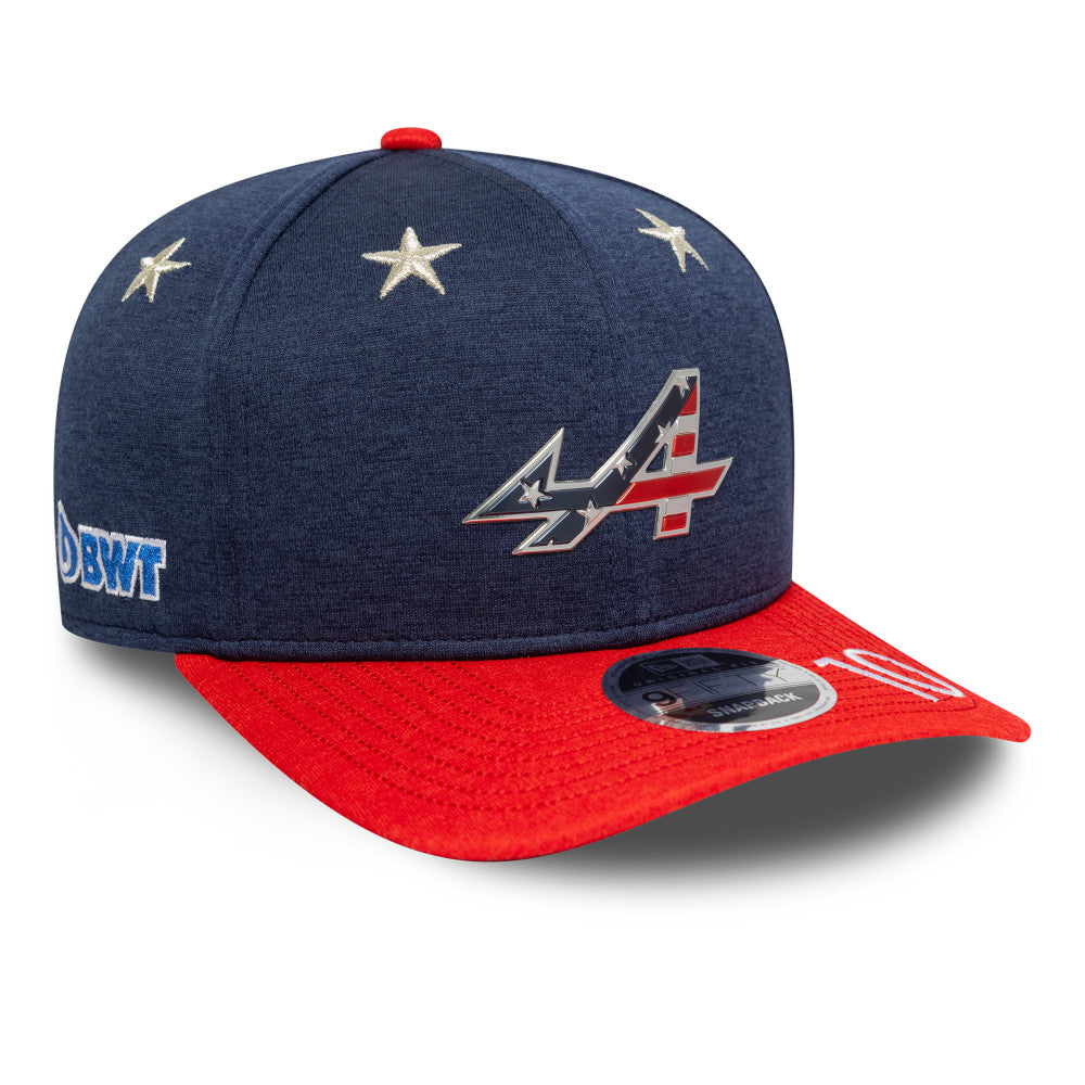 New Era 9Fifty F1 Alpine Team Pierre Gasly #10 Vegas Grand Prix Navy