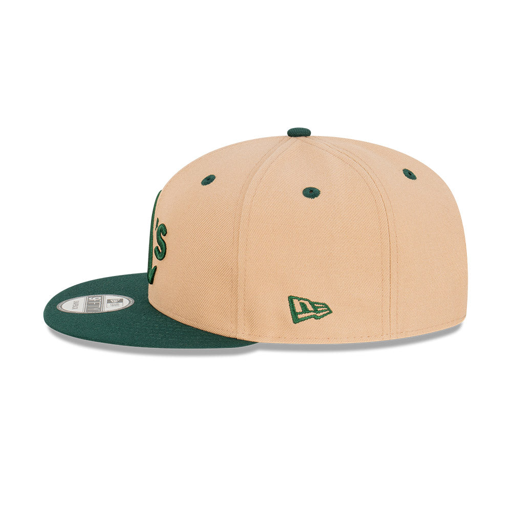 New Era 9Fifty MLB 2-Tone Camel Oakland Athletics