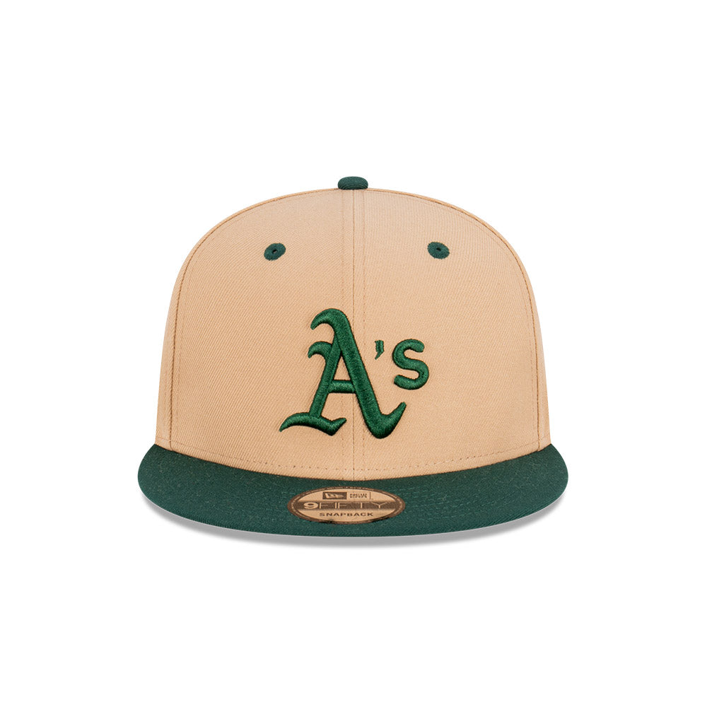 New Era 9Fifty MLB 2-Tone Camel Oakland Athletics