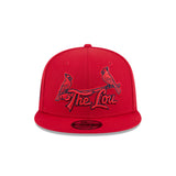 New Era 9Fifty MLB 25 City Connect St. Louis Cardinals Red