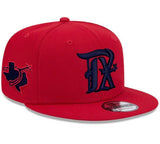 New Era 9Fifty MLB 25 City Connect Texas Rangers Red