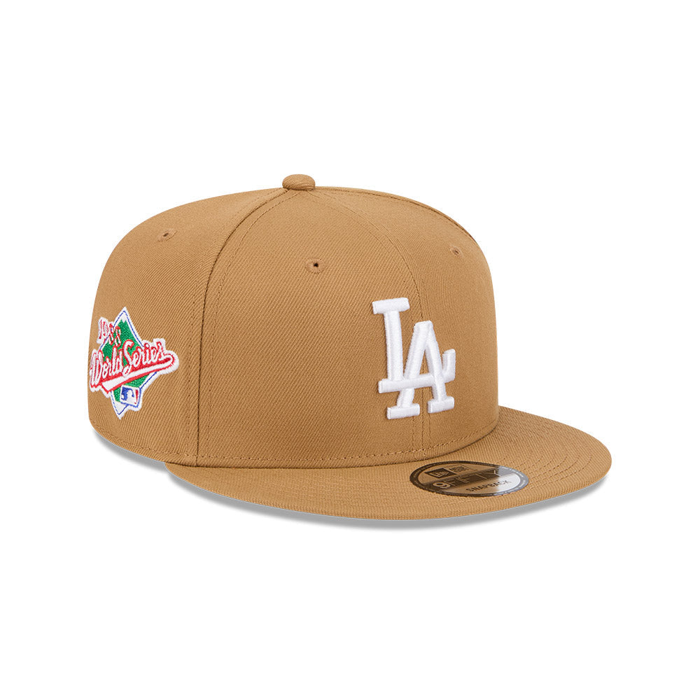 New Era 9Fifty MLB Seasonal World Series Los Angeles Dodgers Wheat
