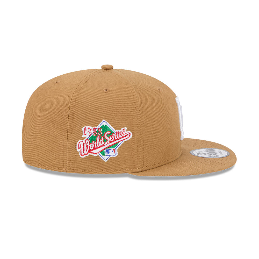 New Era 9Fifty MLB Seasonal World Series Los Angeles Dodgers Wheat