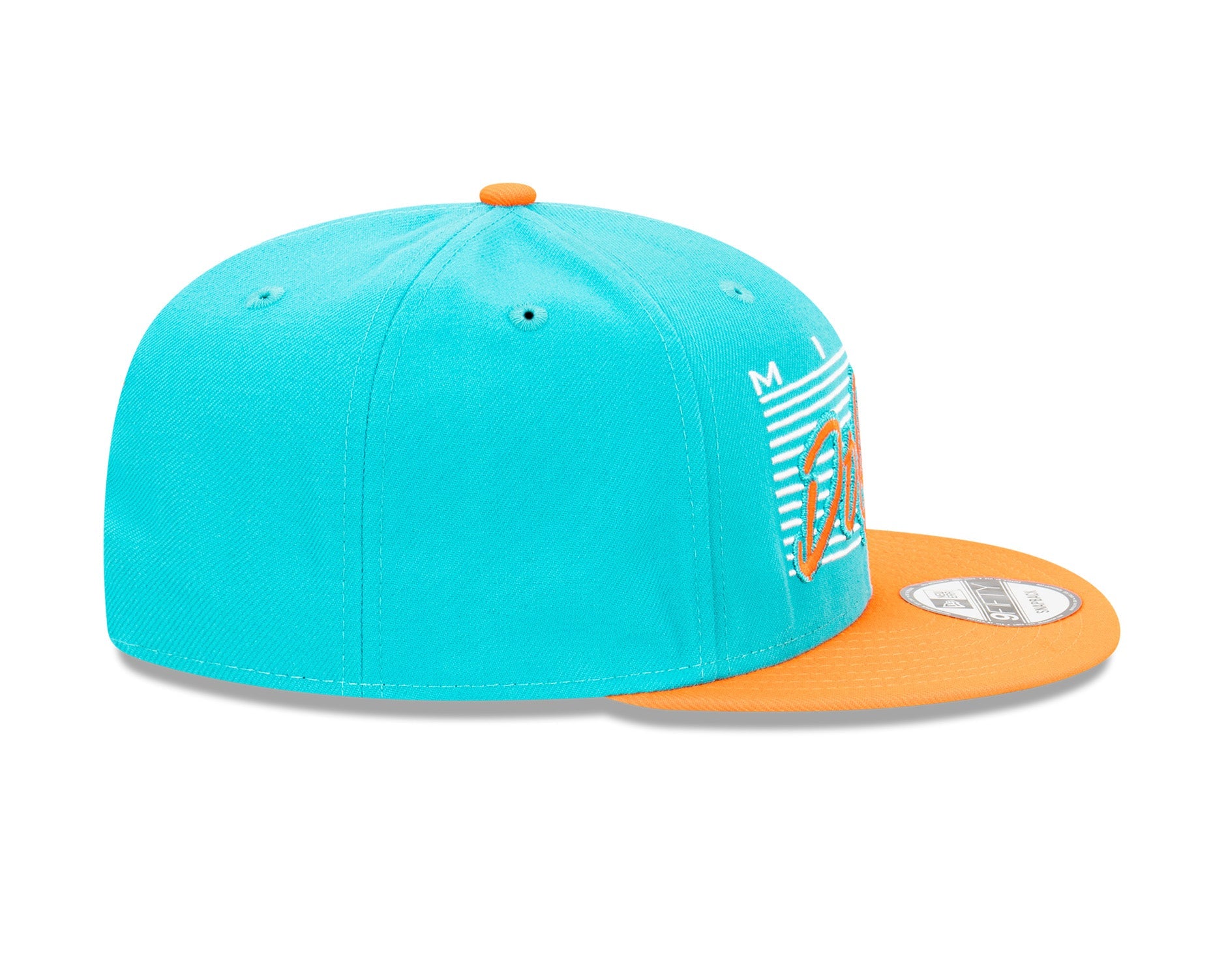 New Era 9Fifty MNFL Script Block Miami Dolphins