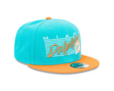 New Era 9Fifty MNFL Script Block Miami Dolphins