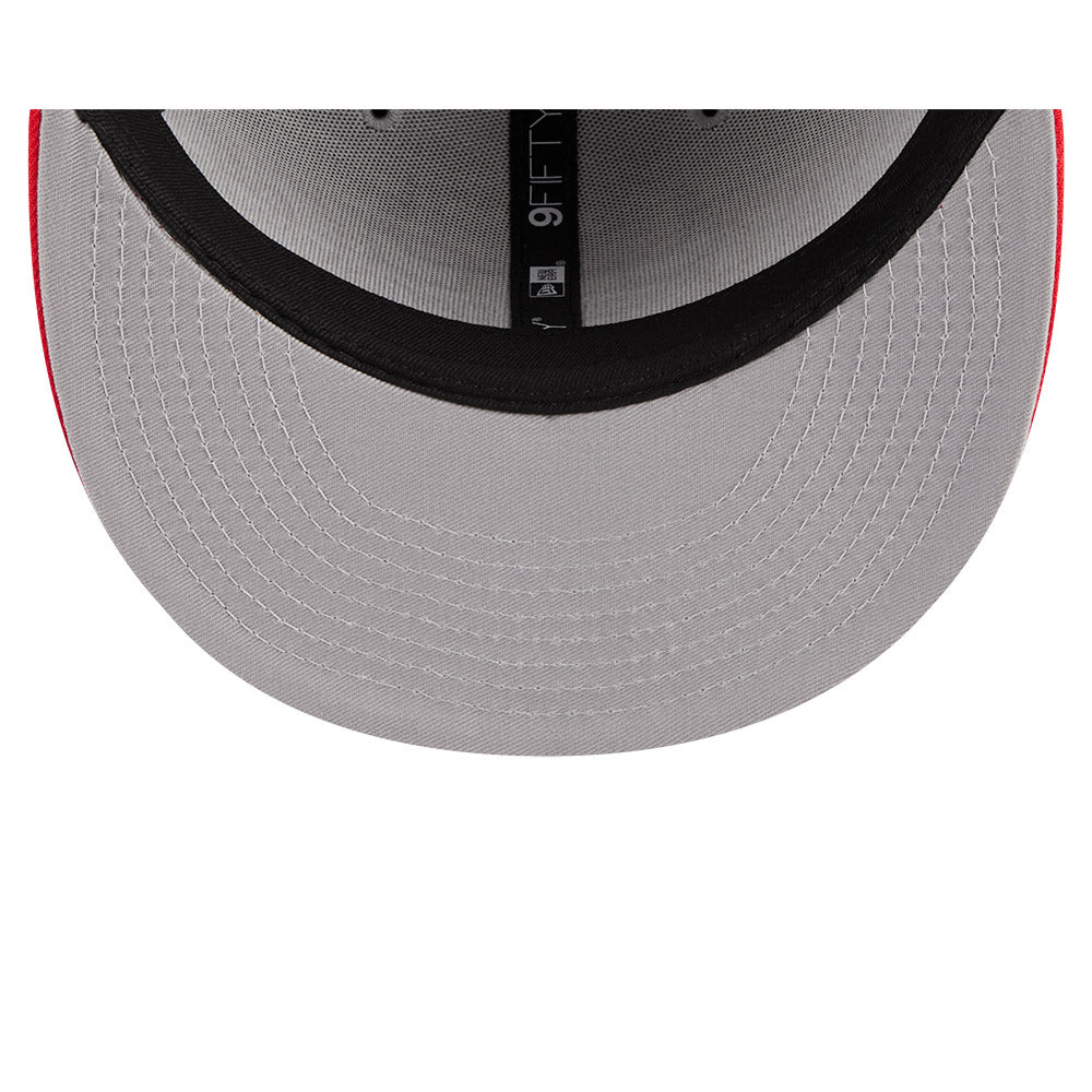 New Era 9Fifty NBA 2023 Draft Chicago Bulls Grey Red