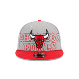 New Era 9Fifty NBA 2023 Draft Chicago Bulls Grey Red