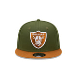 New Era 9Fifty NFL Rifle Green Peanut Las Vegas Raiders