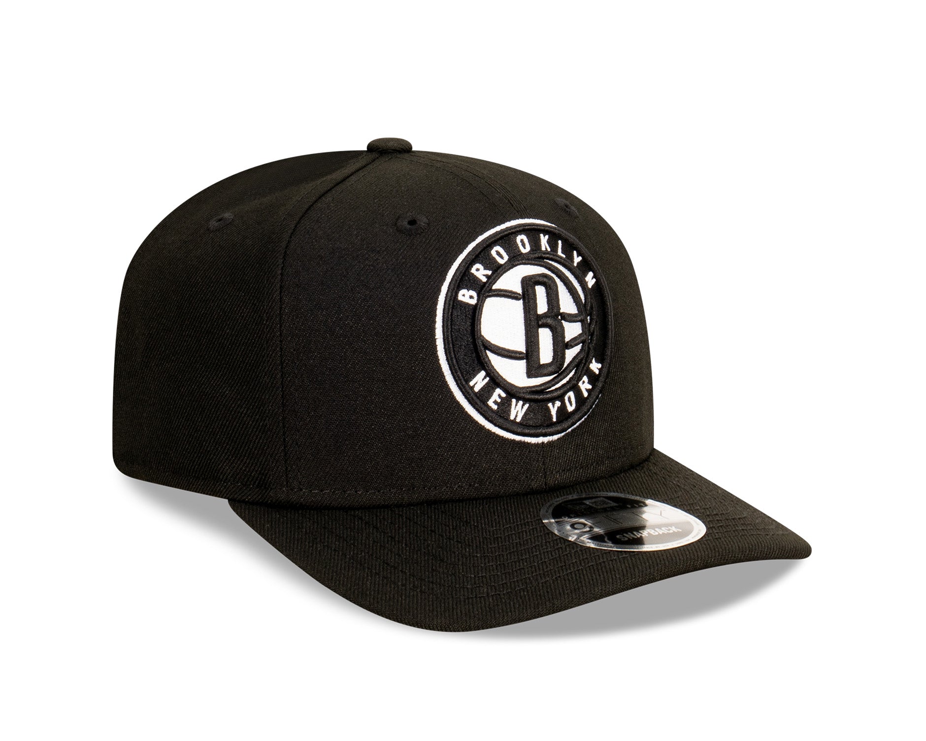 New Era 9Fifty Pre Curve NBA Brooklyn Nets Black