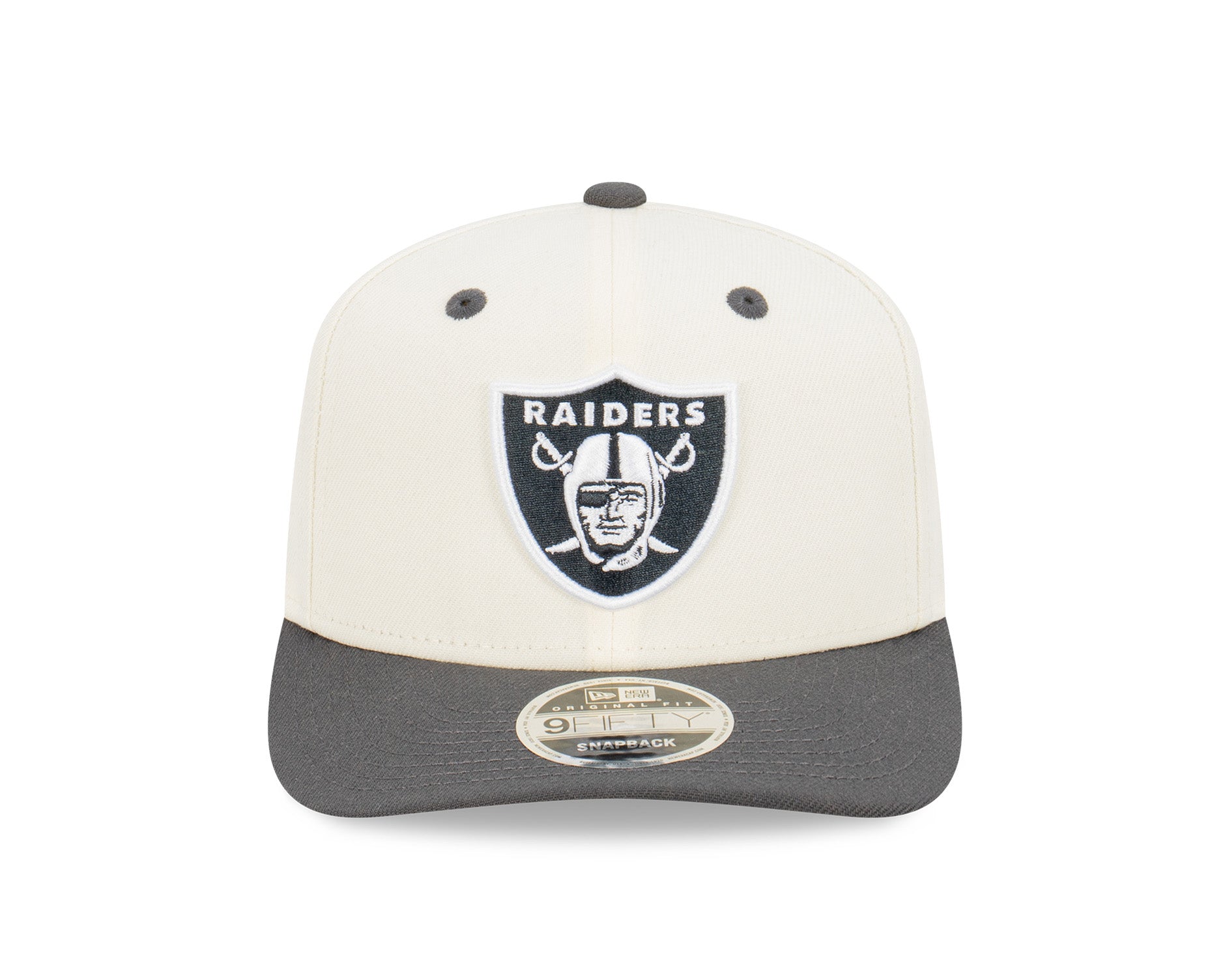 New Era 9Fifty Pre Curve NFL Chrome Graph Las Vegas Raiders