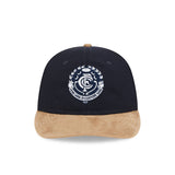 New Era 9Fifty Retro Crown Strapback AFL 2025 Team Retro Contrast Carlton Blues
