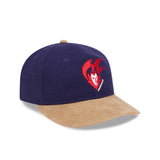 New Era 9Fifty Retro Crown Strapback AFL 2025 Team Retro Contrast Melbourne Demons