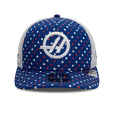 New Era 9Fifty Trucker F1 HAAS Team Austin Grand Prix Blue