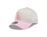 New Era 9Fofty A-Frame MLB 2Tone Pink Los Angeles Dodgers