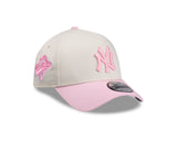 New Era 9Fofty A-Frame MLB 2Tone Pink New York Yankees
