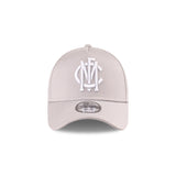 New Era 9Forty A-Frame AFL 2025 Supporter Grey White Melbourne Demons
