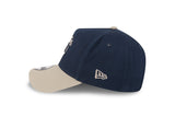 New Era 9Forty A-Frame AFL 2Tone Washed Pebble Brisbane Lions Navy/Stone