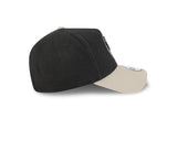 New Era 9Forty A-Frame AFL 2Tone Washed Pebble Collingwood Magpies Black/Stone