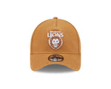 New Era 9Forty A-Frame AFL Canvas Brisbane Lions Bronze