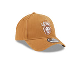 New Era 9Forty A-Frame AFL Canvas Brisbane Lions Bronze