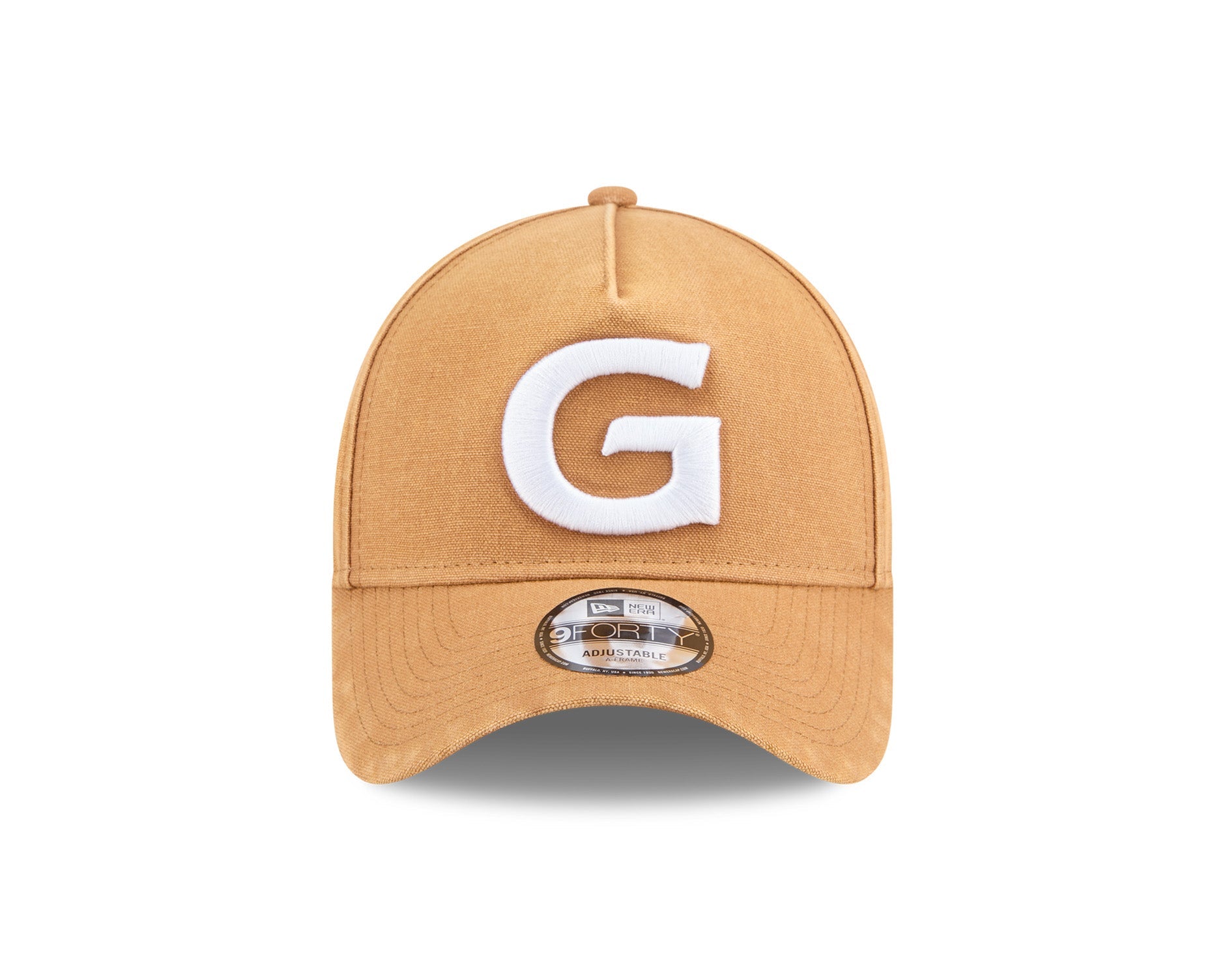 New Era 9Forty A-Frame AFL Canvas Geelong Cats Bronze