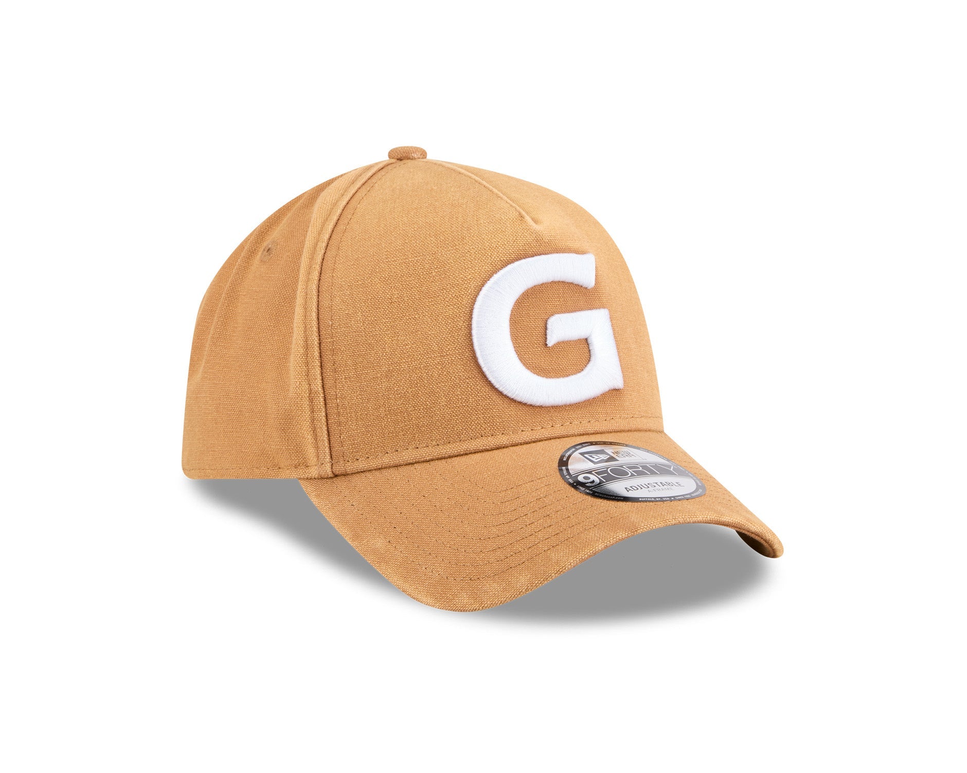 New Era 9Forty A-Frame AFL Canvas Geelong Cats Bronze