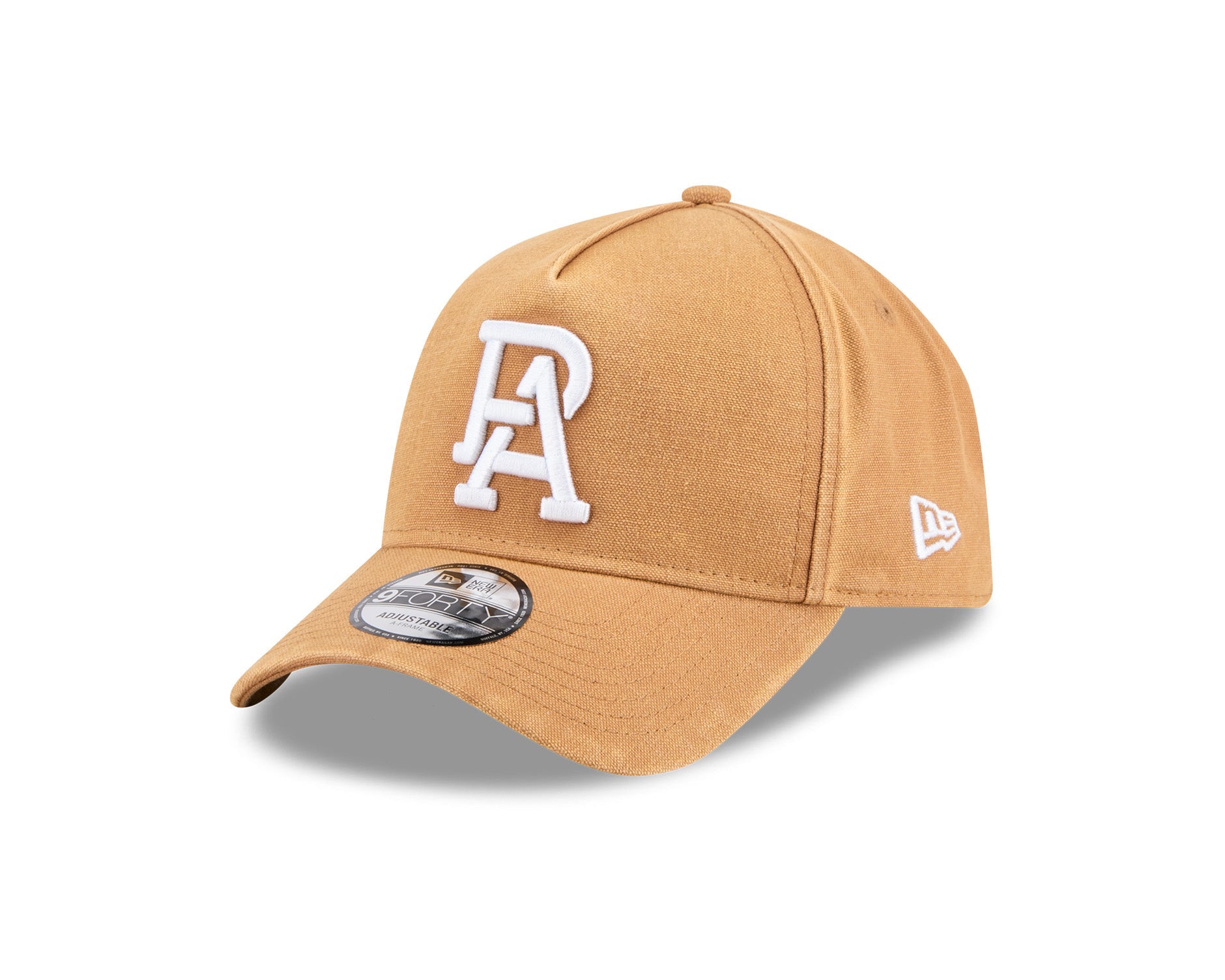 New Era 9Forty A-Frame AFL Canvas Port Adelaide Power Bronze