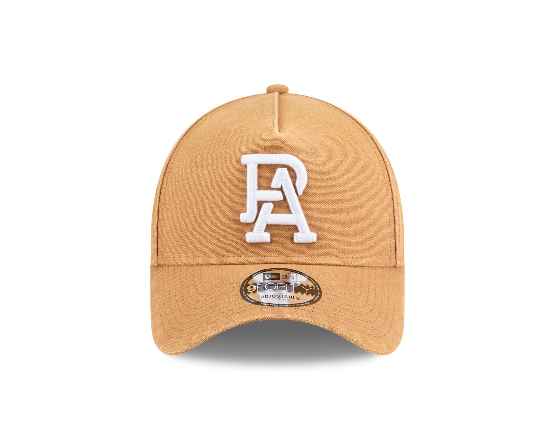New Era 9Forty A-Frame AFL Canvas Port Adelaide Power Bronze