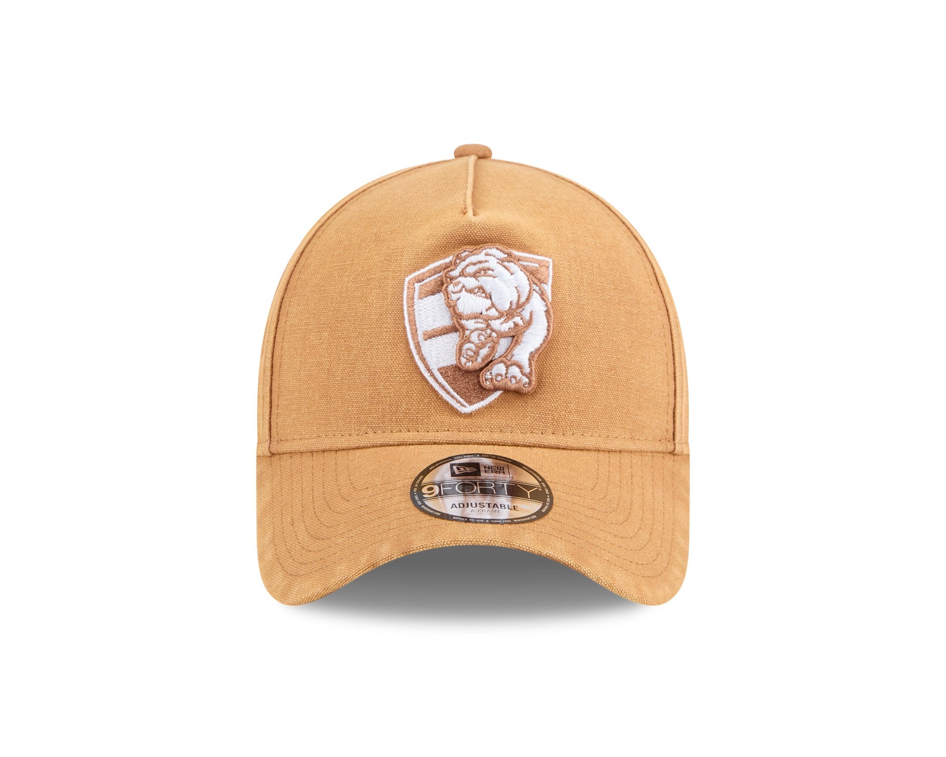 New Era 9Forty A-Frame AFL Canvas Western Bulldogs Bronze