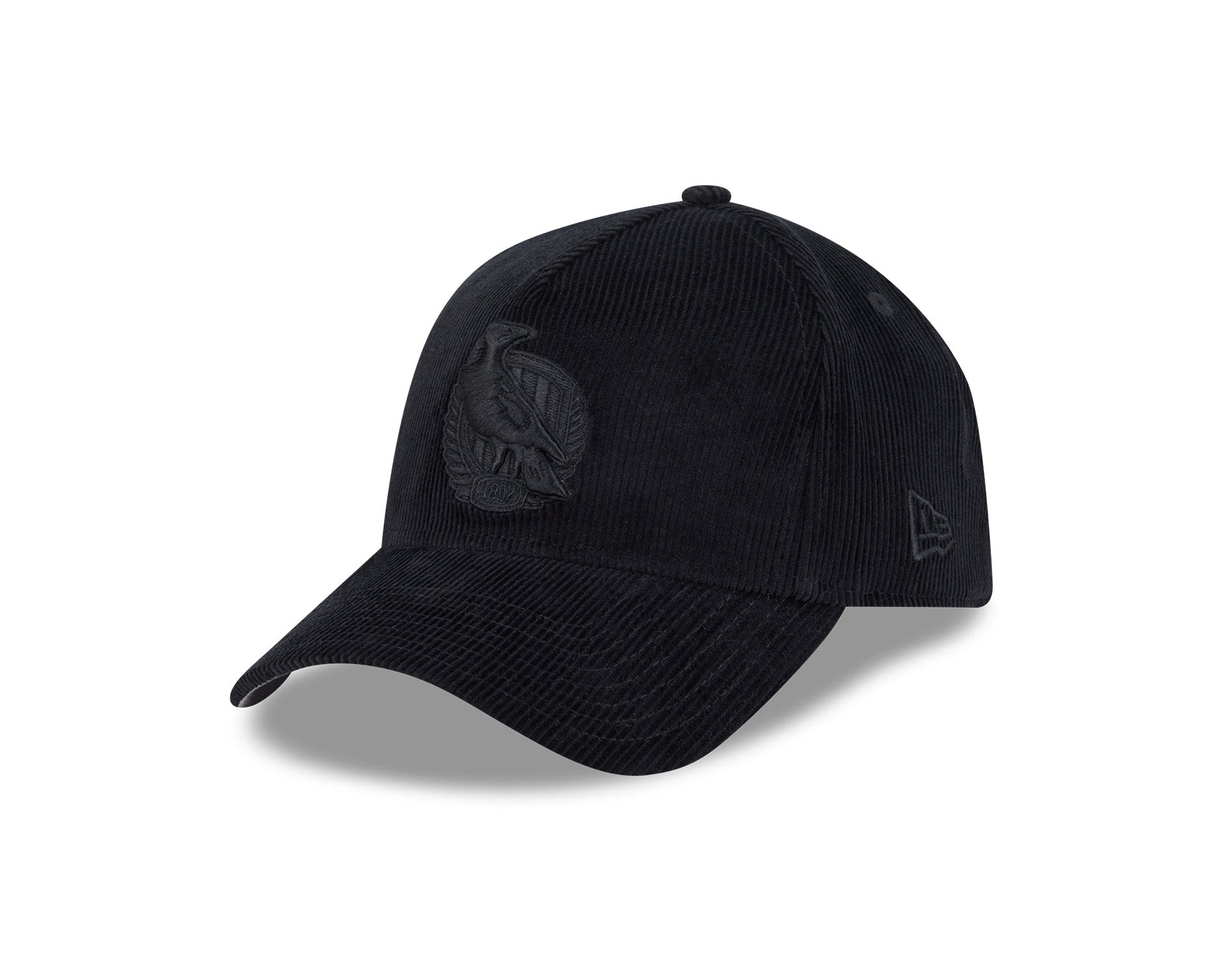 New Era 9Forty A-Frame AFL Cord Tonal Collingwood Magpies