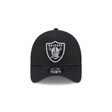 New Era 9Forty A Frame Metallic NFL Las Vegas Raiders Black Grey