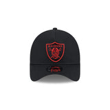 New Era 9Forty A Frame Metallic NFL Las Vegas Raiders Black Scarlet