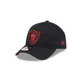 New Era 9Forty A Frame Metallic NFL Las Vegas Raiders Black Scarlet