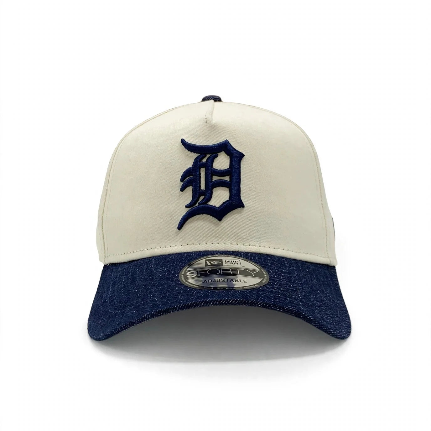 New Era 9Forty A-Frame MLB 2Tone Chrome Denim Detroit Tigers