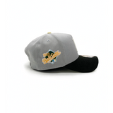 New Era 9Forty A-Frame MLB 2Tone Los Angeles Dodgers Grey/Black