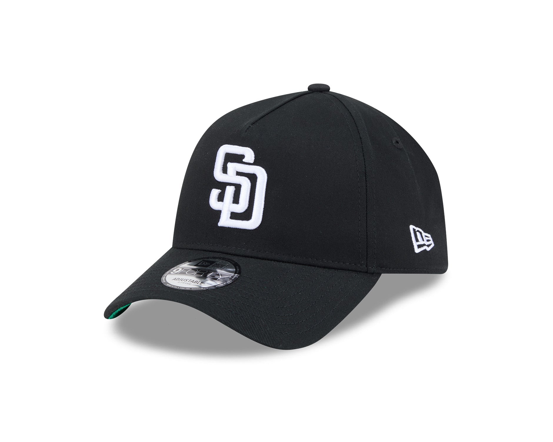 New Era 9Forty A-Frame MLB Anniversary San Diego Padres Black