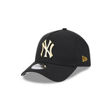 New Era 9Forty A Frame MLB Antique Metal Badge New York Yankees Black