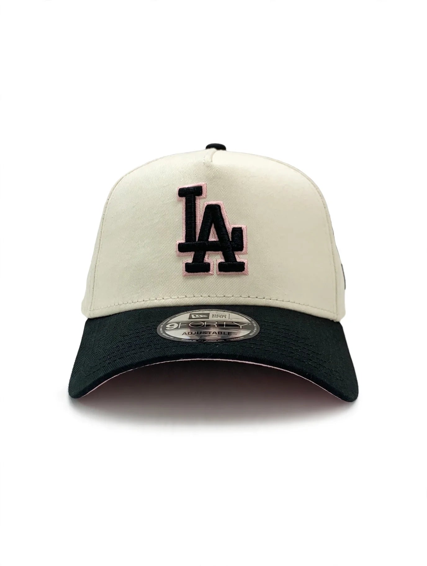 New Era 9Forty A-Frame MLB Best Of Archive Los Angeles Dodgers Chrome/Black/Pink